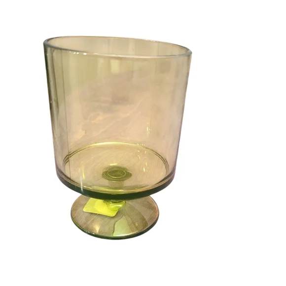 6 New Crate&Barrel Iridescent Acrylic Wine Glass Appox 4.5 Inch Tall - Picture 1 of 7
